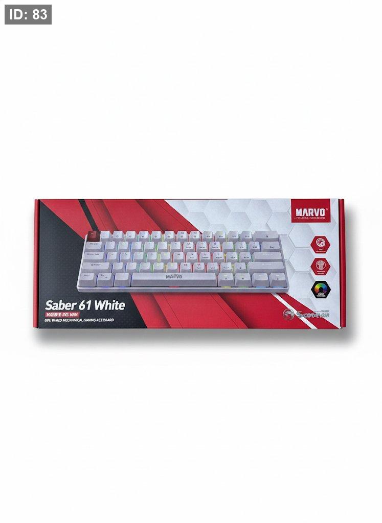 Marvo Saber 61 White (KG933G WH)