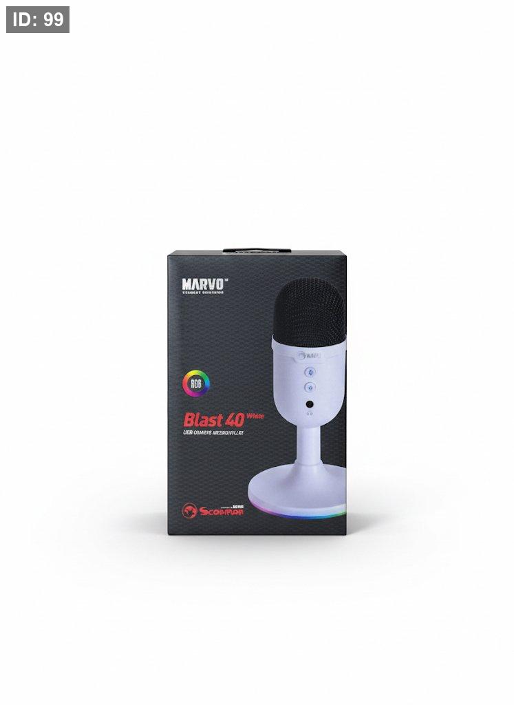 Scorpion Marvo Blast 40 White (MIC‑06 WH)