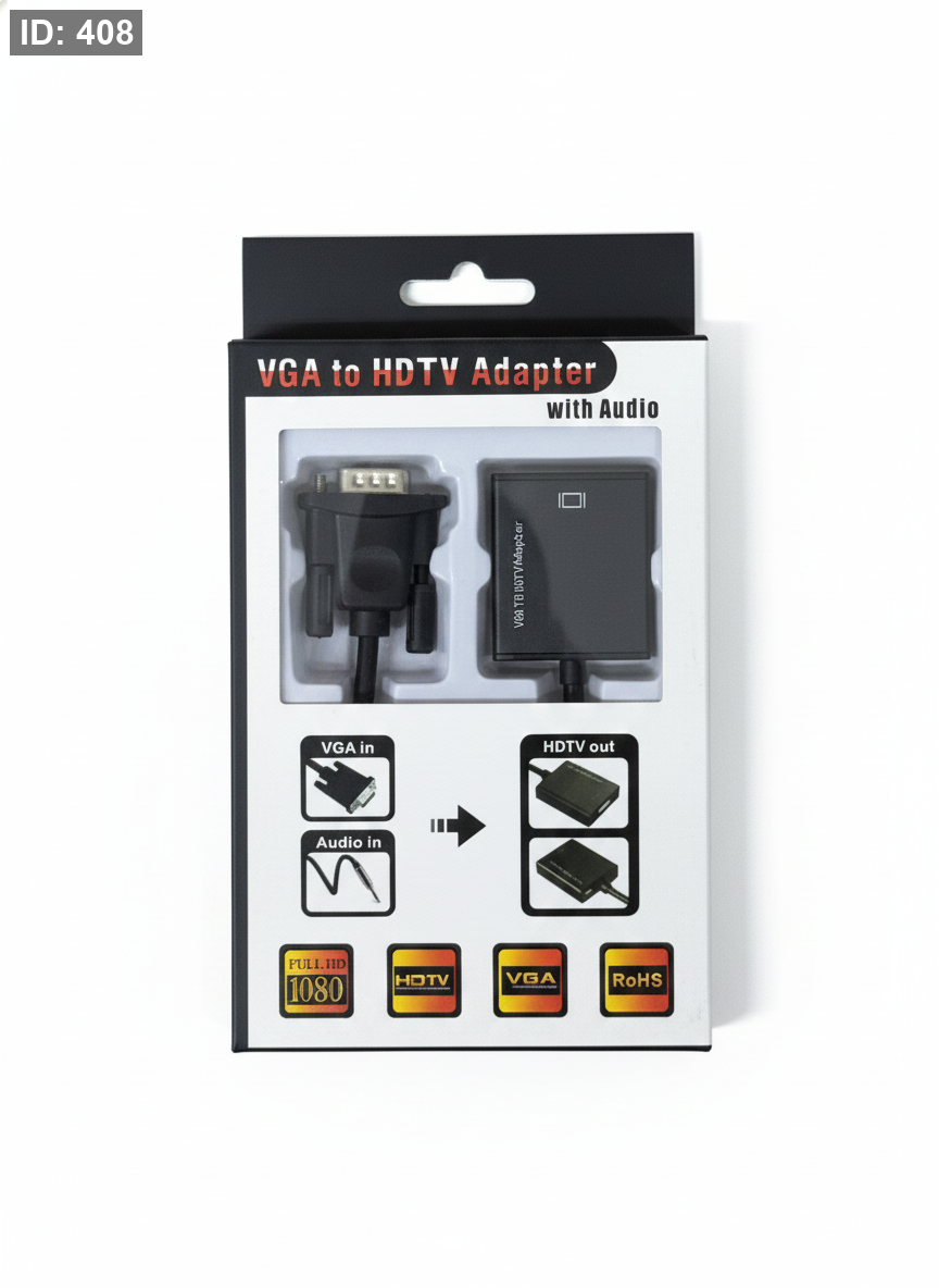 VGA to HDTV Adapter with Audio