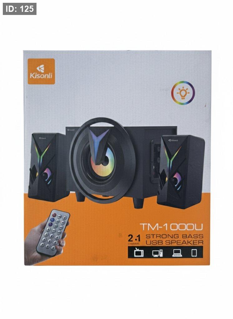 Kisonli TM‑1000U Strong Bass USB Speaker (2.1)