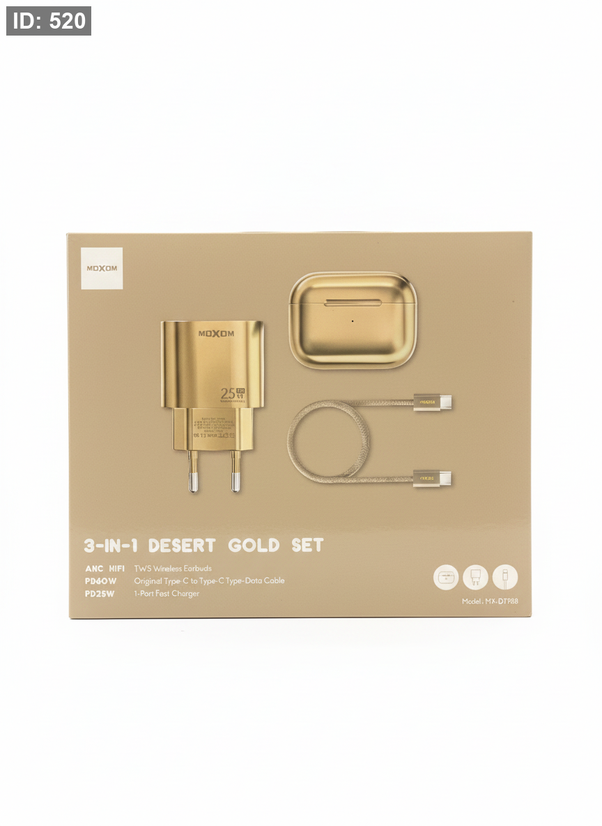 MOXOM 3-IN-1 DESERT GOLD SET