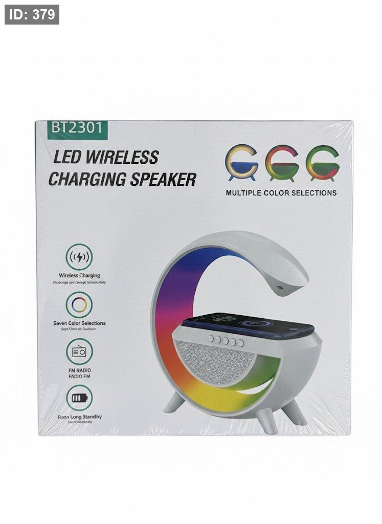 G BT2301 LED Wireless Charging Speaker