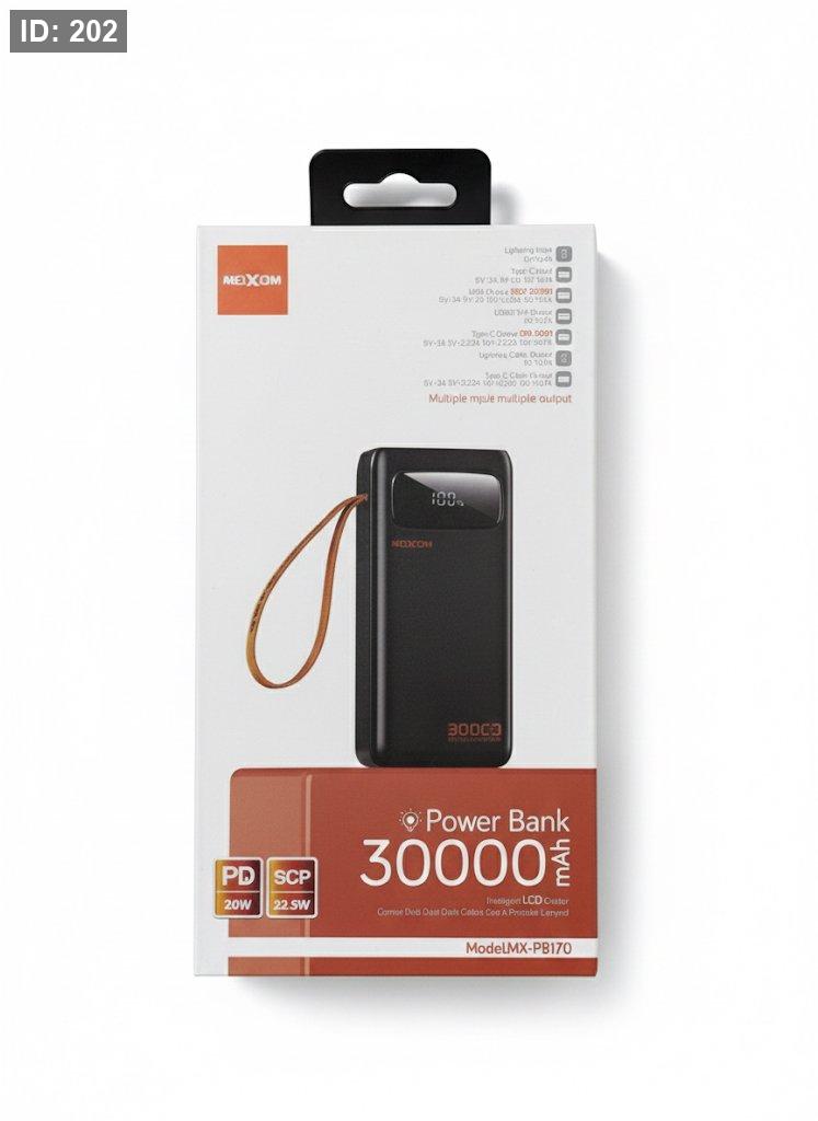 MOXOM 3000mAh MX‑PB170