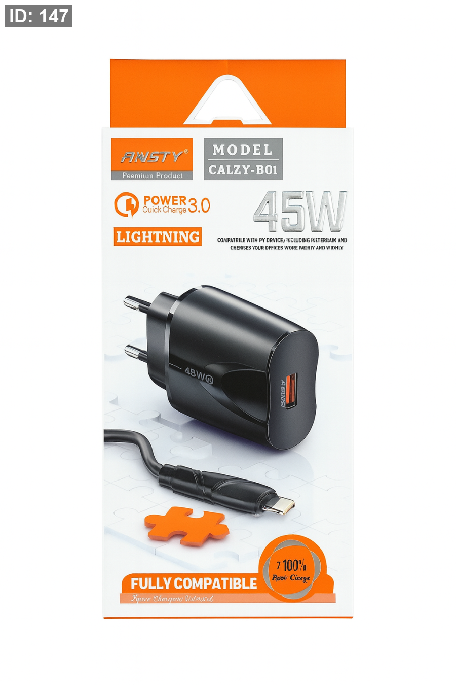 ANSTY CALZY-B01 45W Lightning 3.0 Quick charge