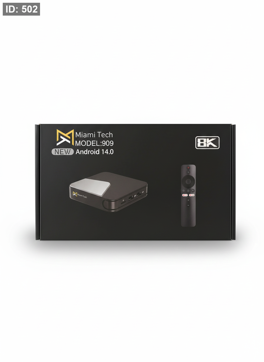 Miami Tech رسيفر اندرويد + اشتراك 5 سنوات