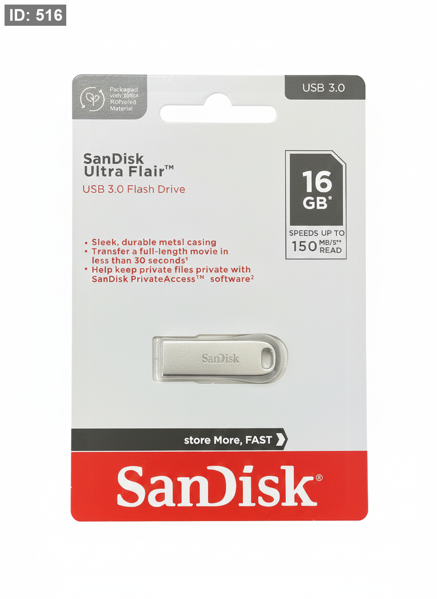 ذاكرة فلاش SanDisk Ultra Flair USB 3.0