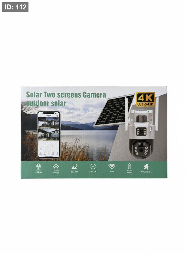 Solar two screen cameras - Outdoor Solar