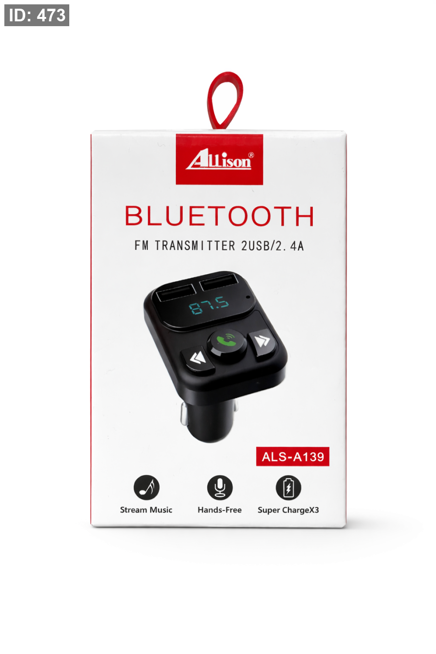 Alison Bluetooth FM Transmitter ALS-A139