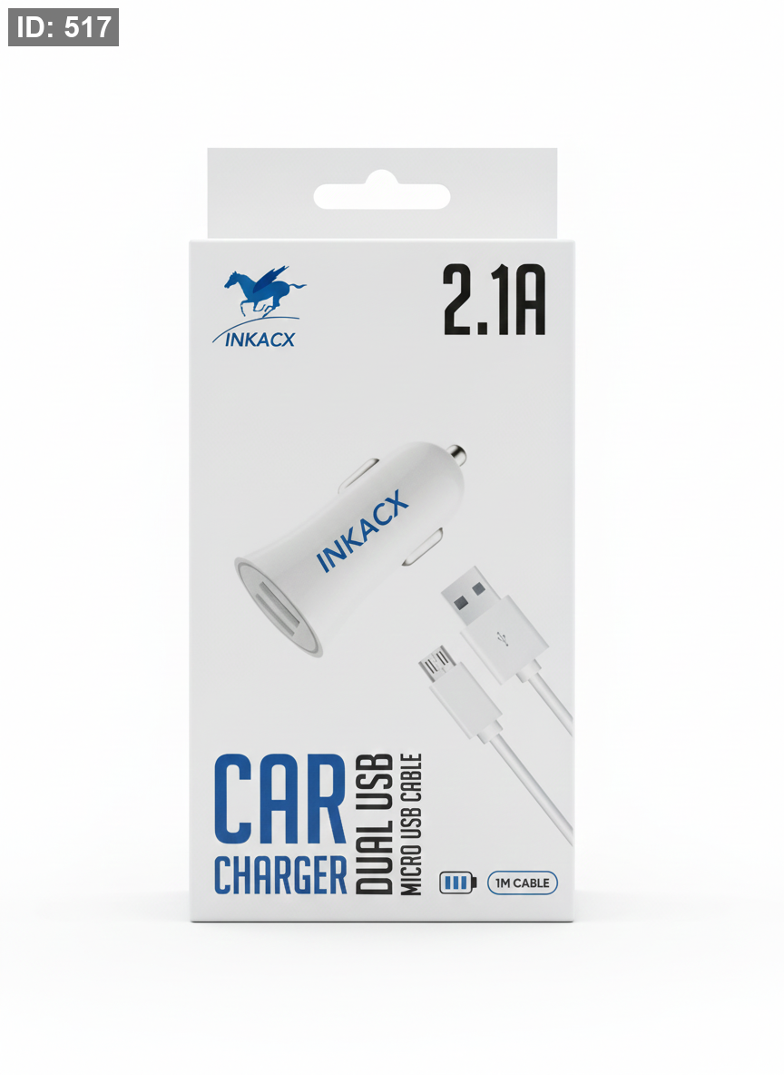 INKACX Car Charger Dual USB 2.1A