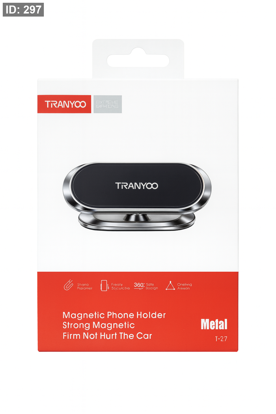 TRANYOO Metal T‑27 Car Phone Holder