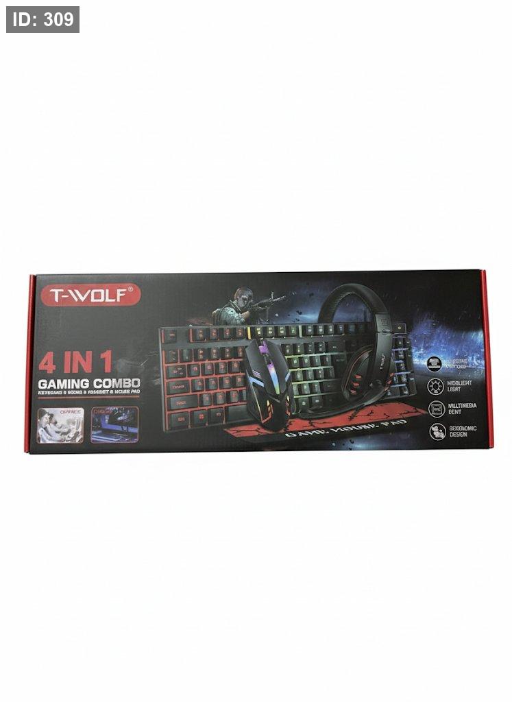 T‑WOLF 4‑in‑1 Gaming Combo #1